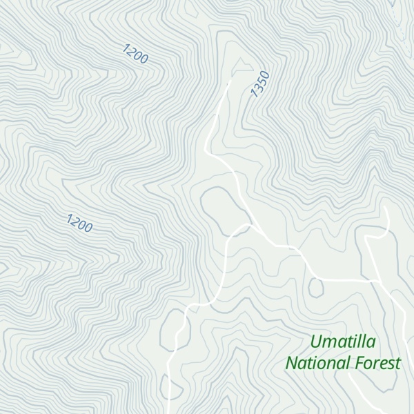Map of Johnson Ridge