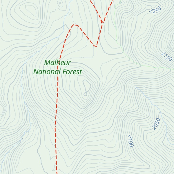 Map of Monument Rock