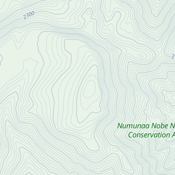 Map of Table Mountain