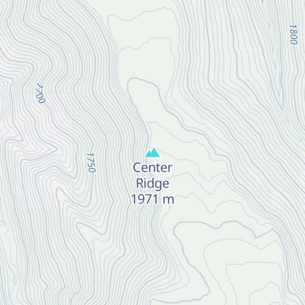 Map of Center Ridge