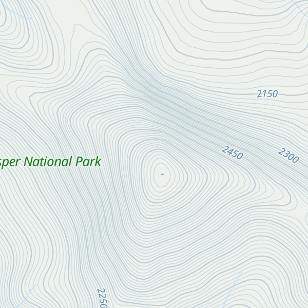 Map of Mount Thornton