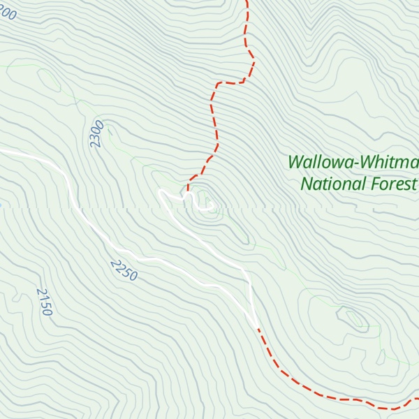 Map of Table Rock