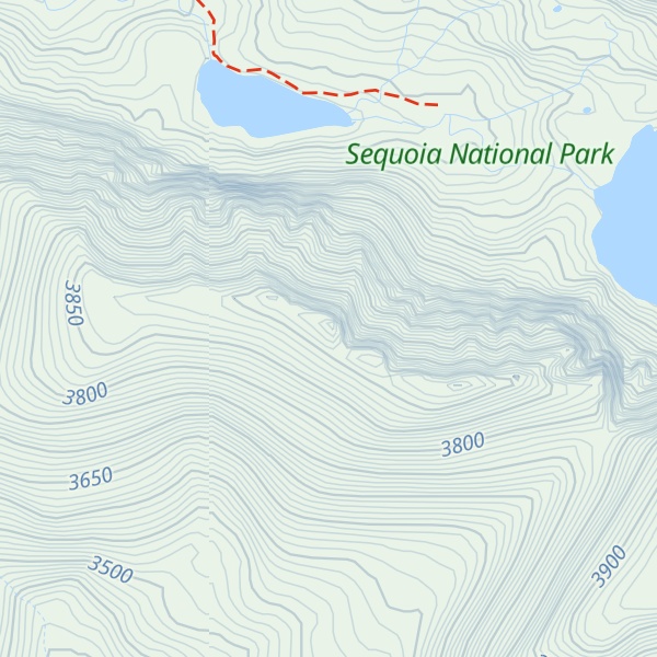Map of Crabtree Crags