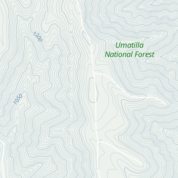 Map of Horseshoe Ridge