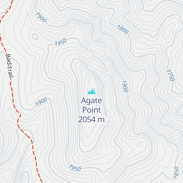 Map of Agate Point