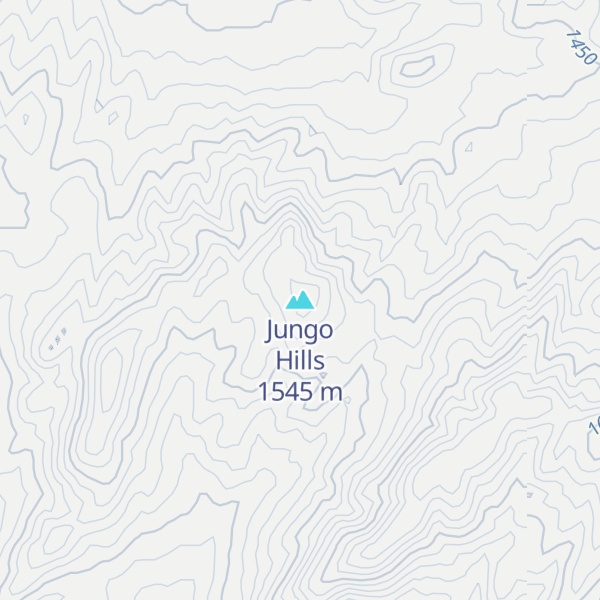 Map of Jungo Hills