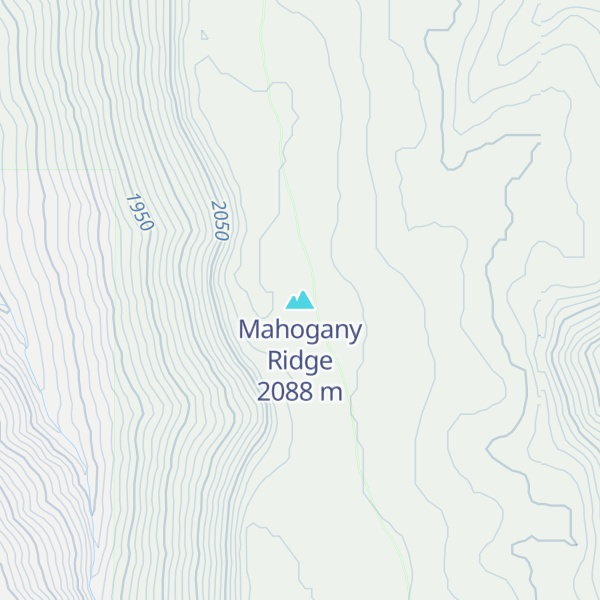 Map of Mahogany Ridge