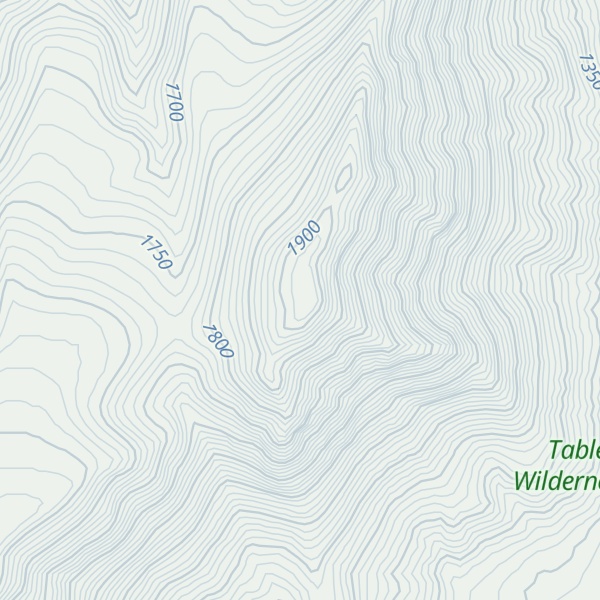 Map of Mickey Butte