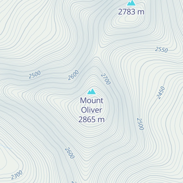 Map of Mount Oliver