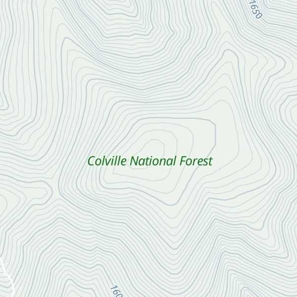 Map of Mack Mountain