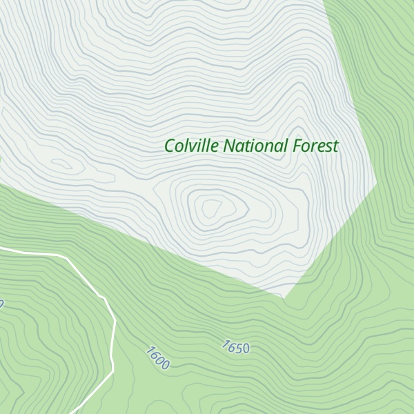 Map of Togo Mountain