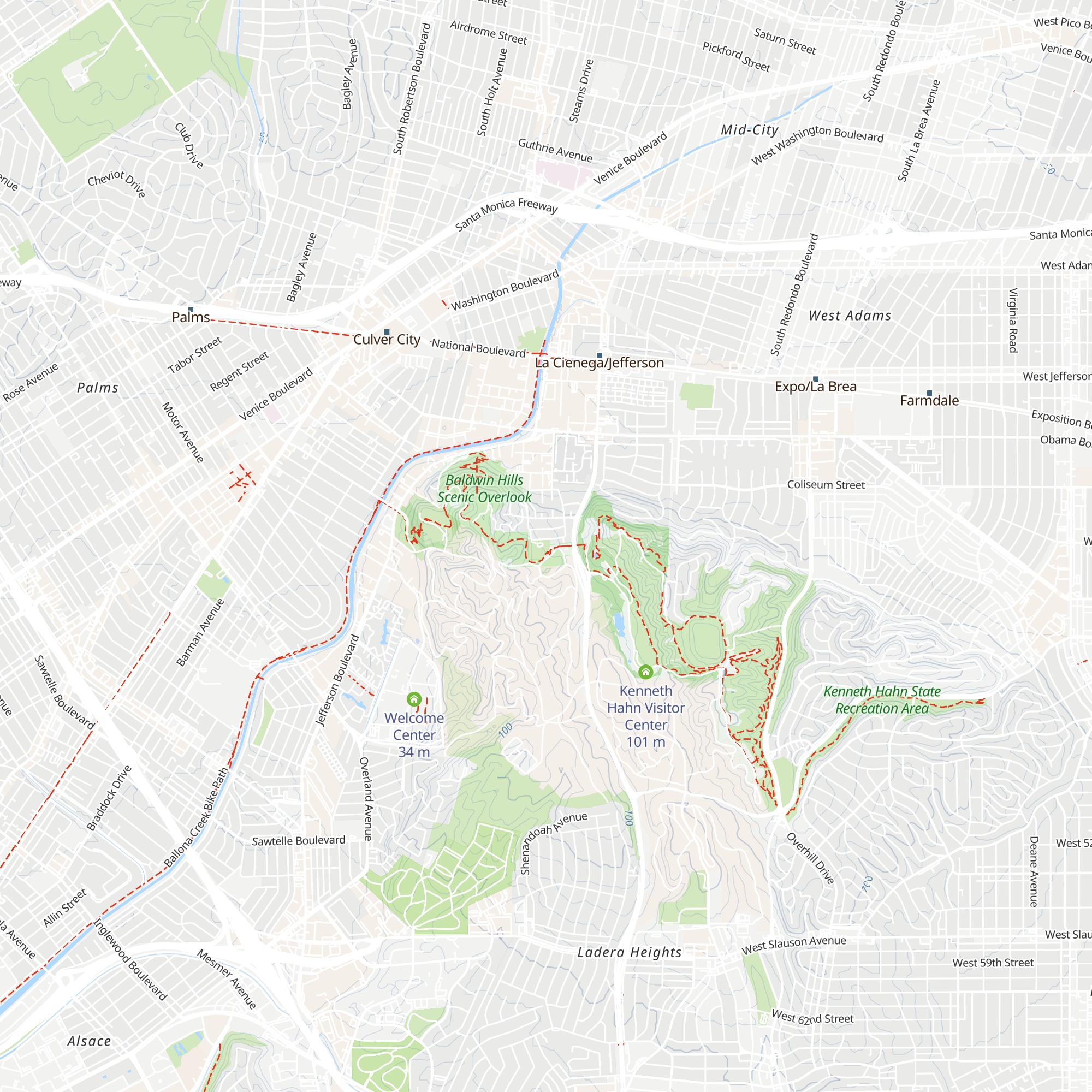 Stoneview Nature Center map