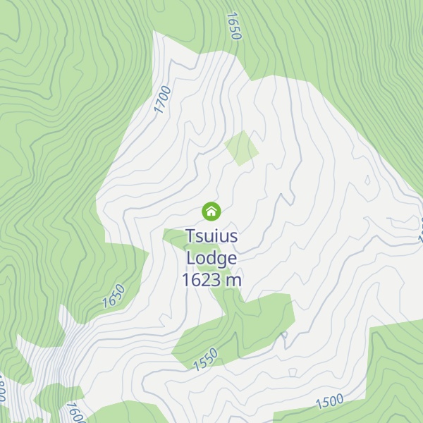 Map of Tsuius Lodge