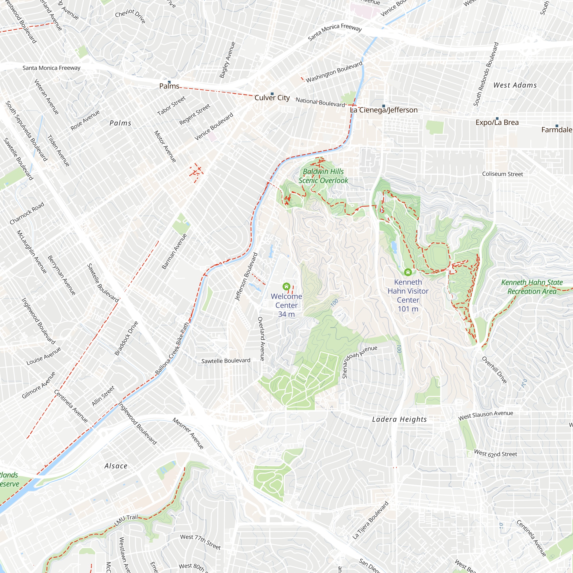Welcome Center map