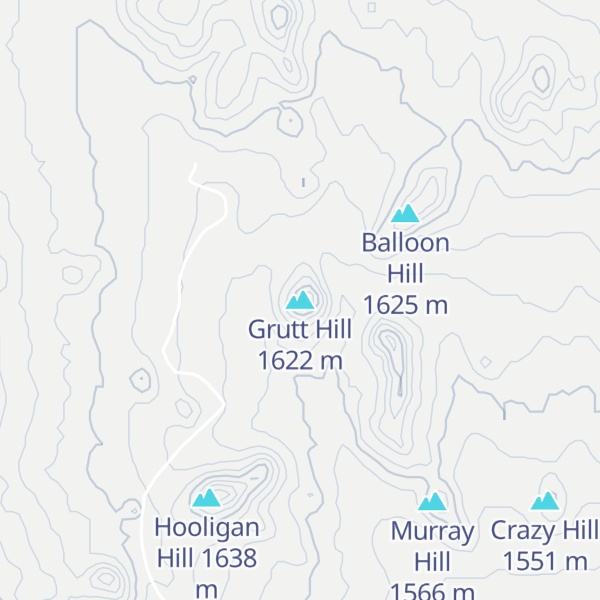 Map of Grutt Hill
