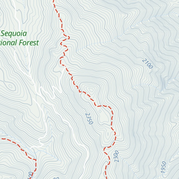 Map of Liebel Peak