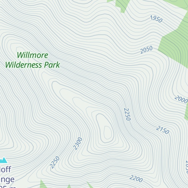 Map of Mount Campion