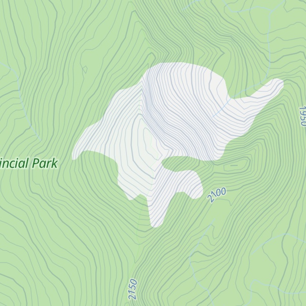 Map of Mount Sloan