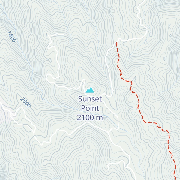 Map of Sunset Point