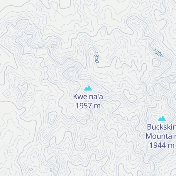 Map of Kwe'na'a