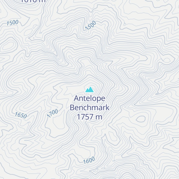 Map of Antelope Benchmark