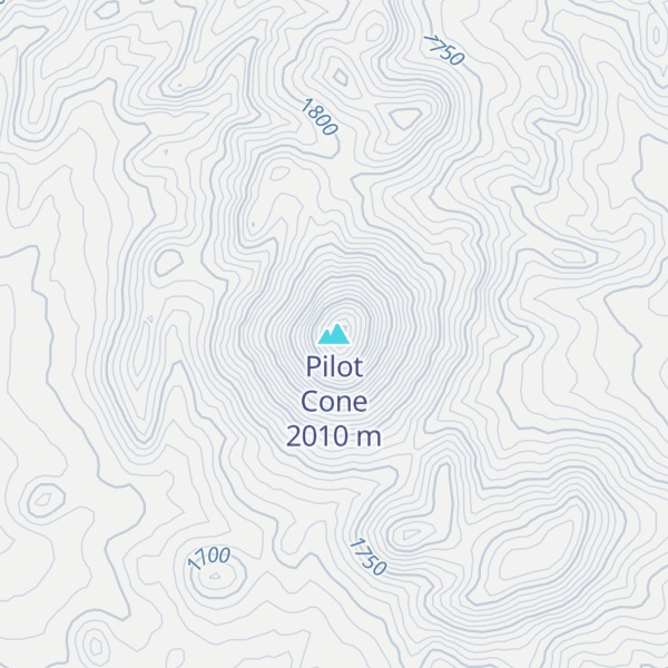 Map of Pilot Cone