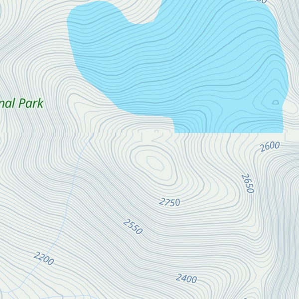 Map of Monarch Mountain