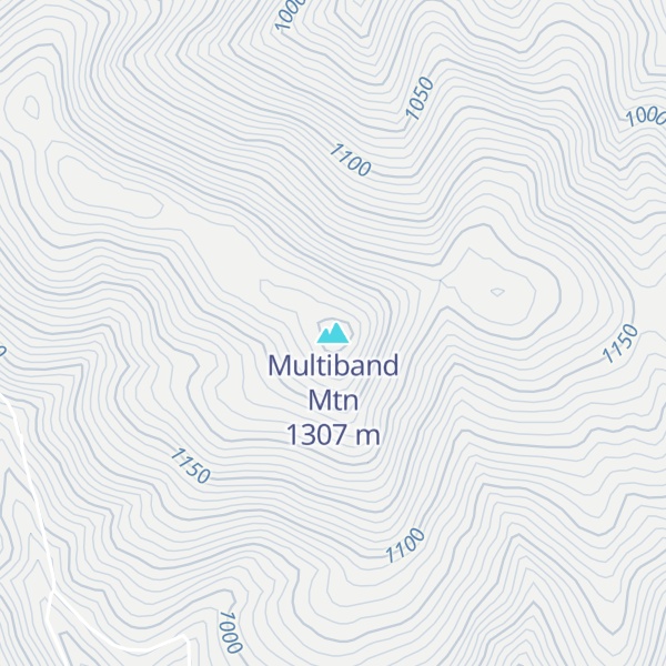 Map of Multiband Mtn
