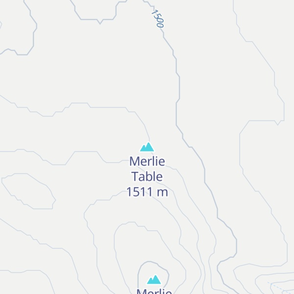 Map of Merlie Table