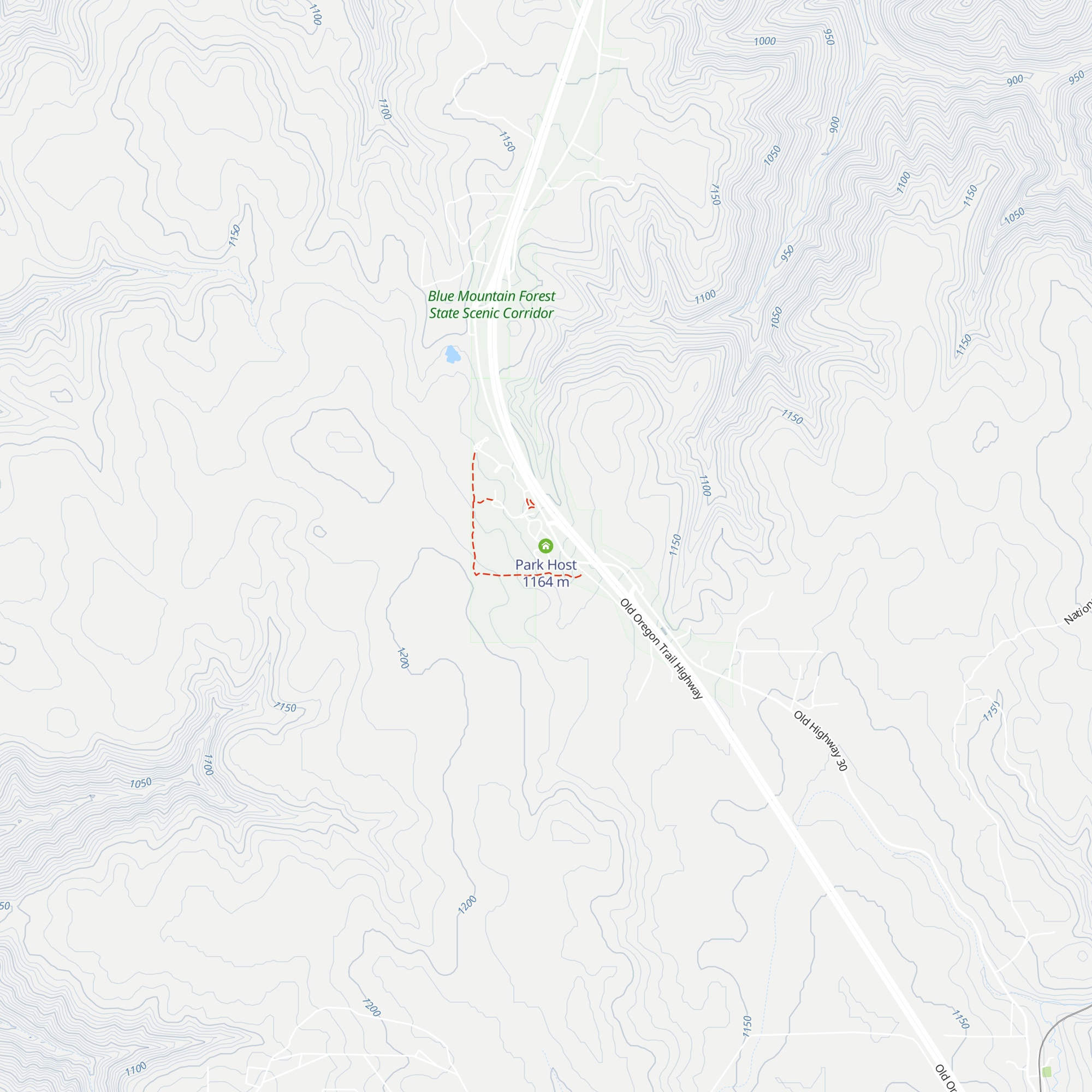 Park Host map