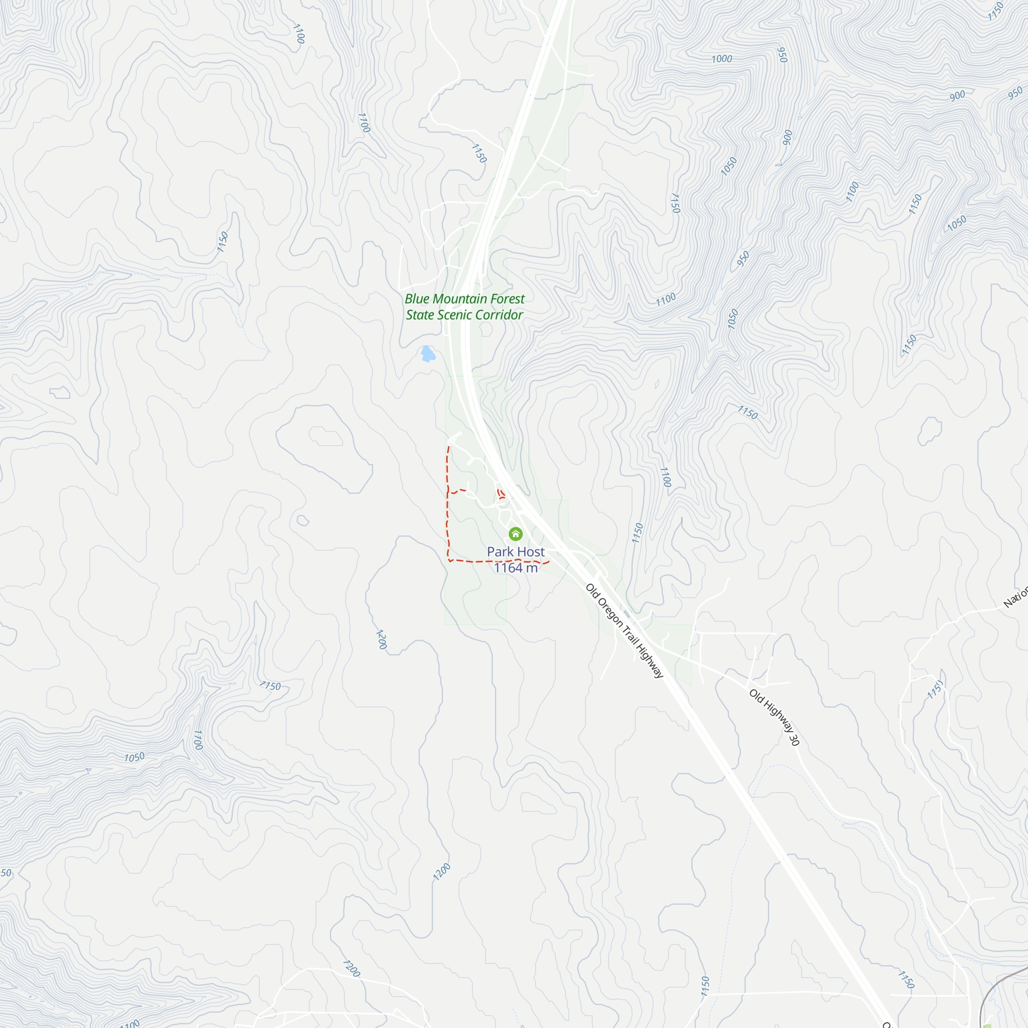 Park Host map