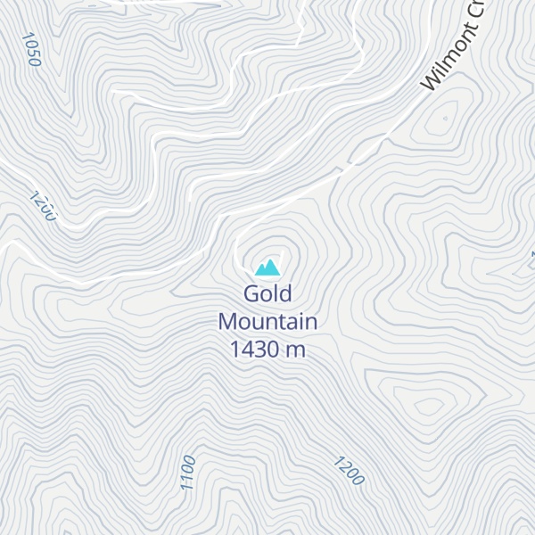 Map of Gold Mountain