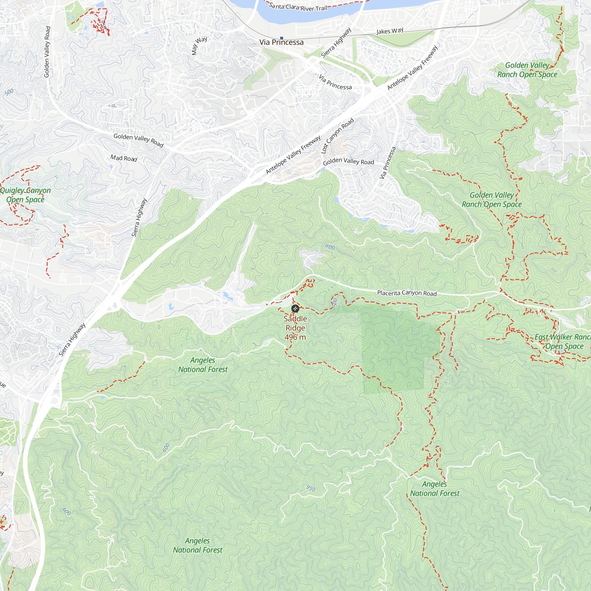 Know Your Nature Center map