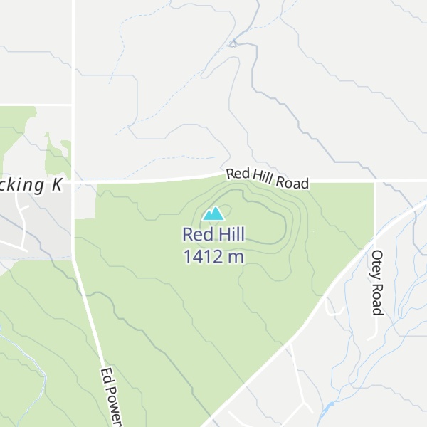 Map of Red Hill