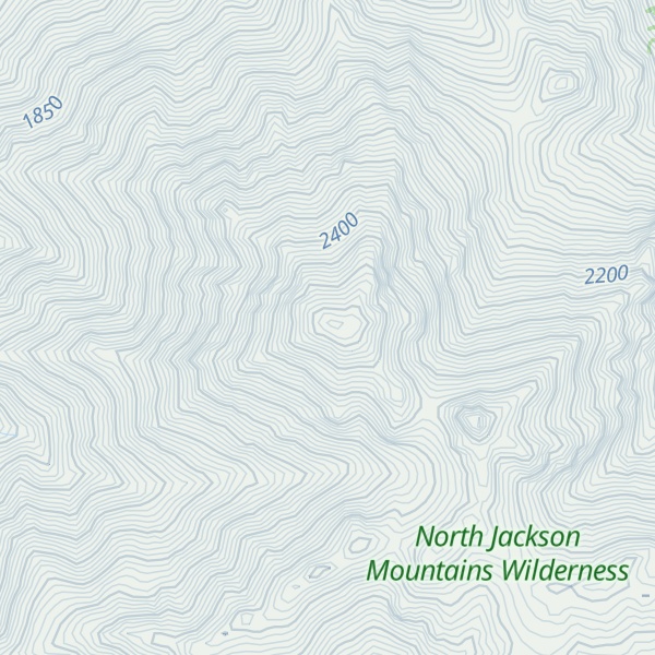 Map of Parrot Peak