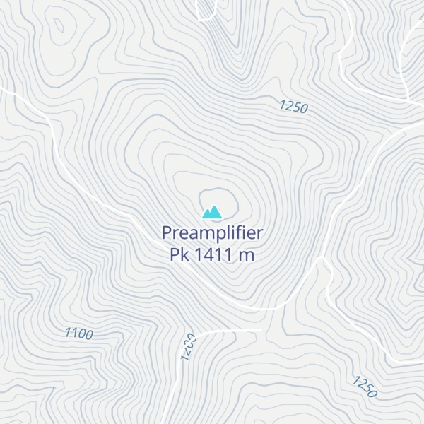 Map of Preamplifier Pk