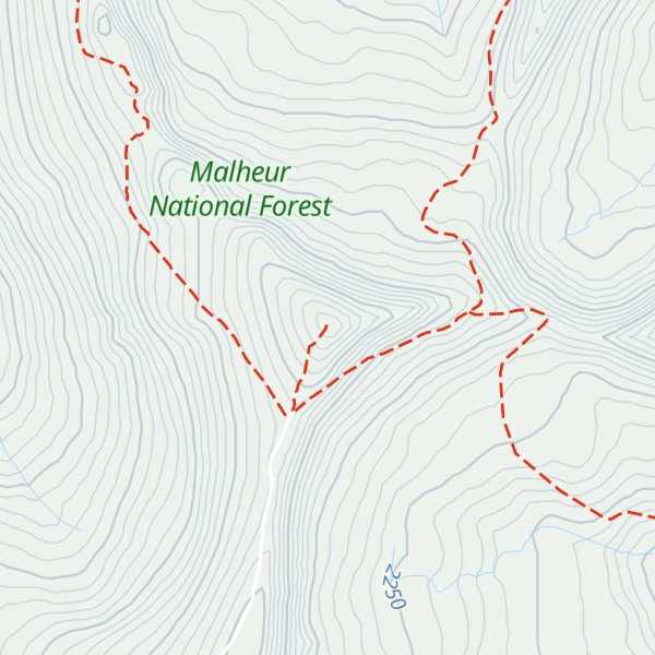 Map of Lookout Mountain
