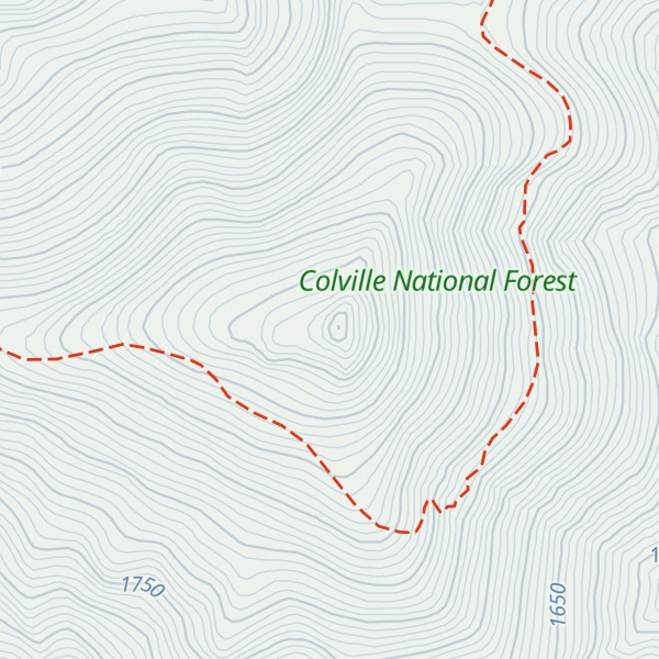 Map of Bald Mountain