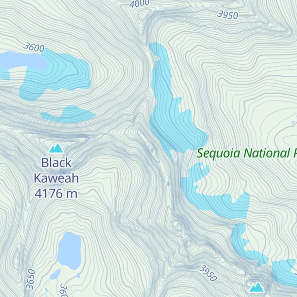 Map of Koontz Pinnacle