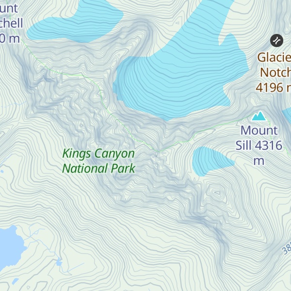 Map of Polemonium Peak