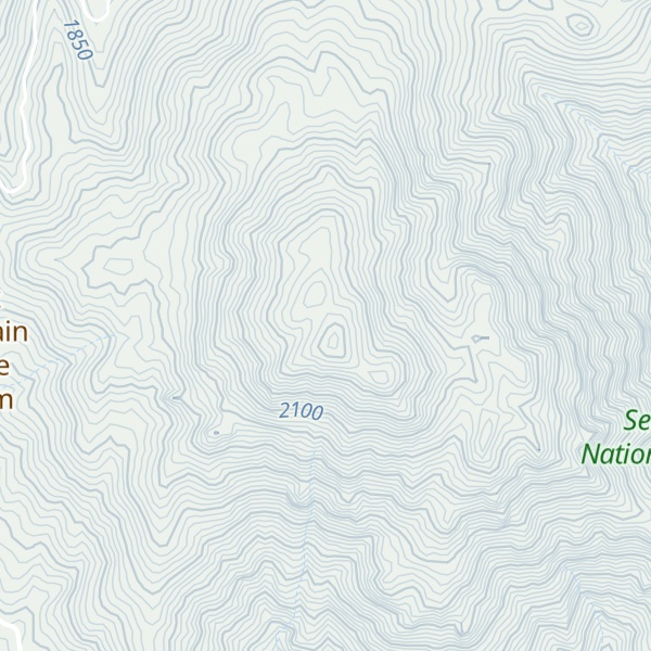 Map of Black Mountain