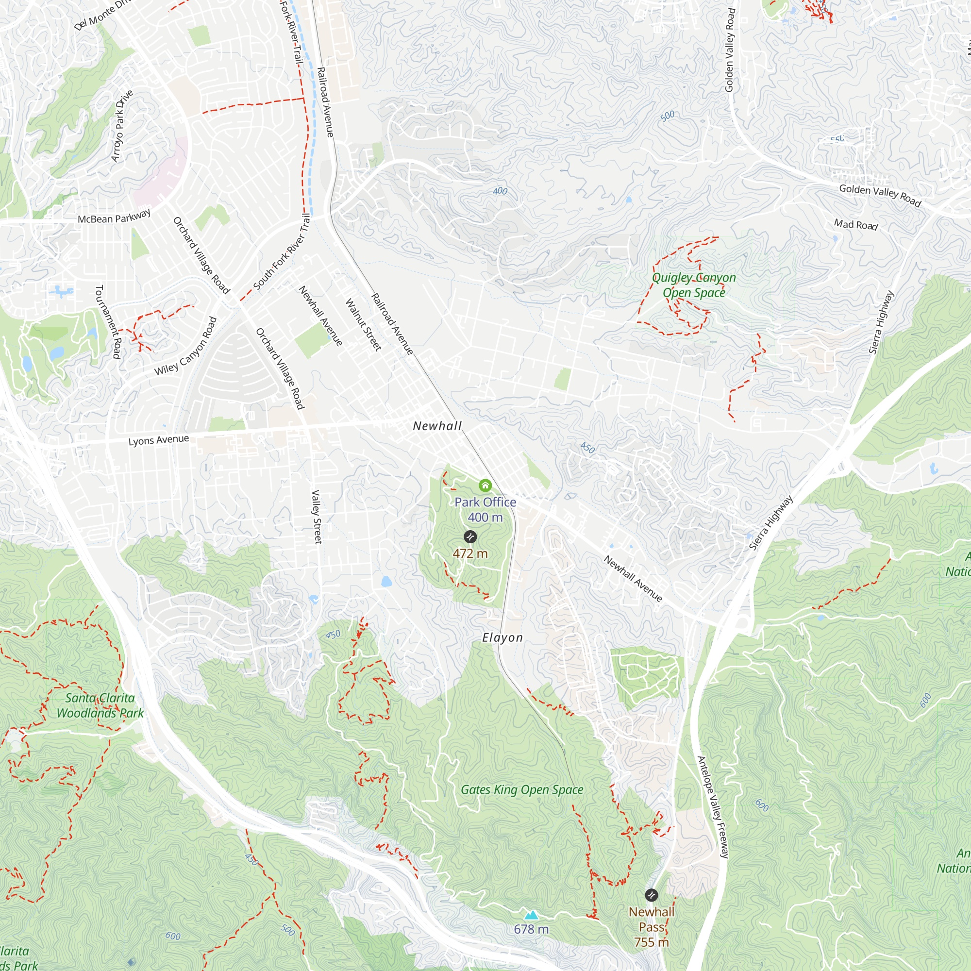 Park Office map