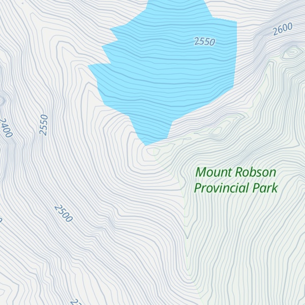 Map of Kuraluk Peak