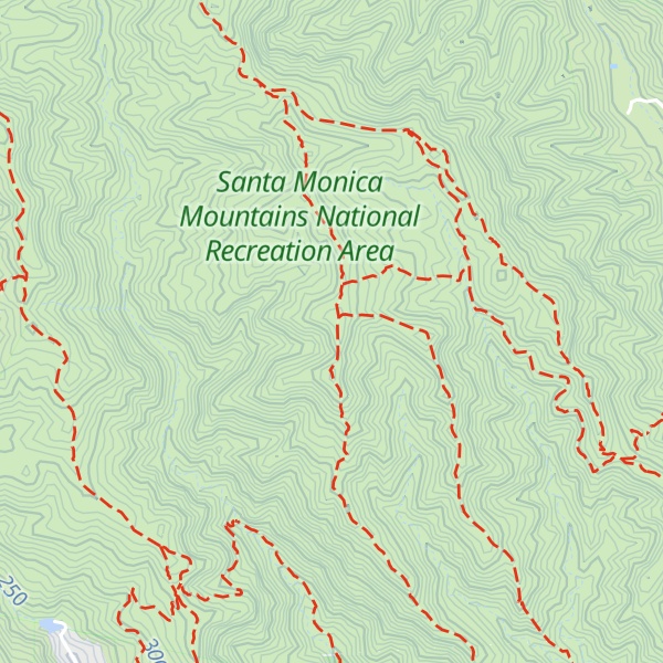 Map of Goat Peak (High Point)