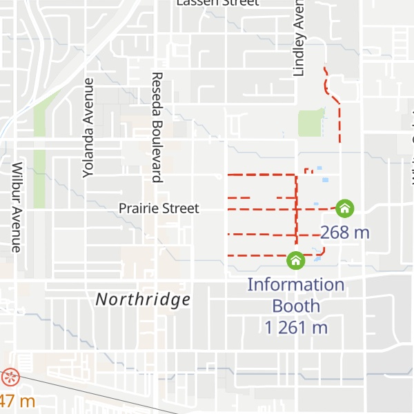 Map of Information Booth 2