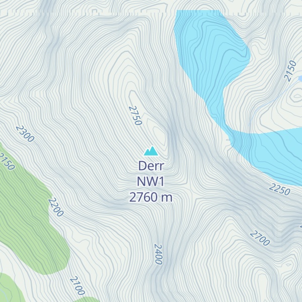 Map of Derr NW1