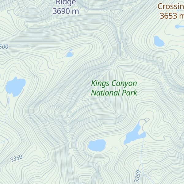 Map of State Peak