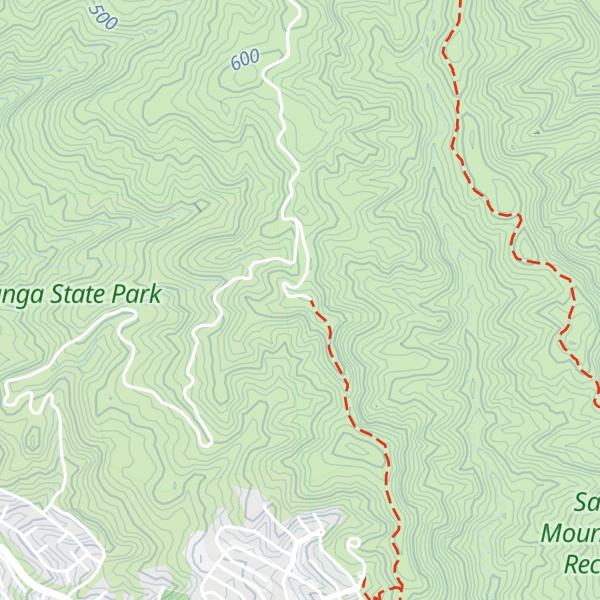 Map of Green Peak
