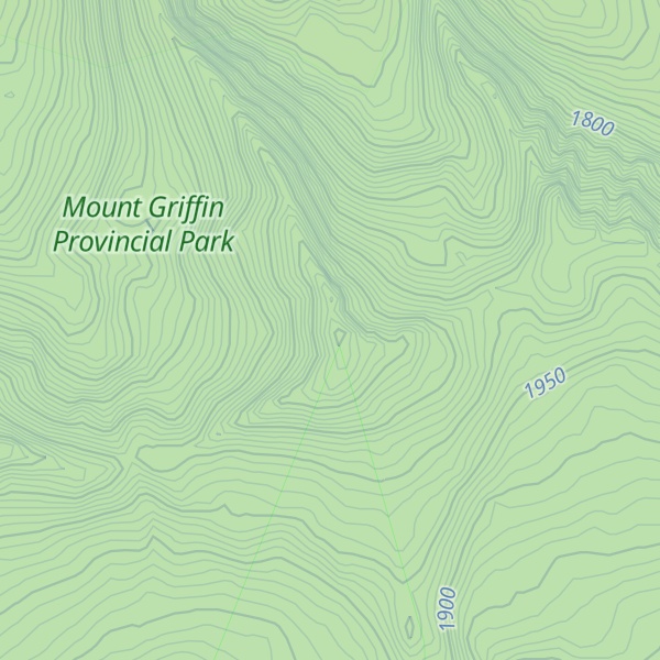 Map of Mount Griffin