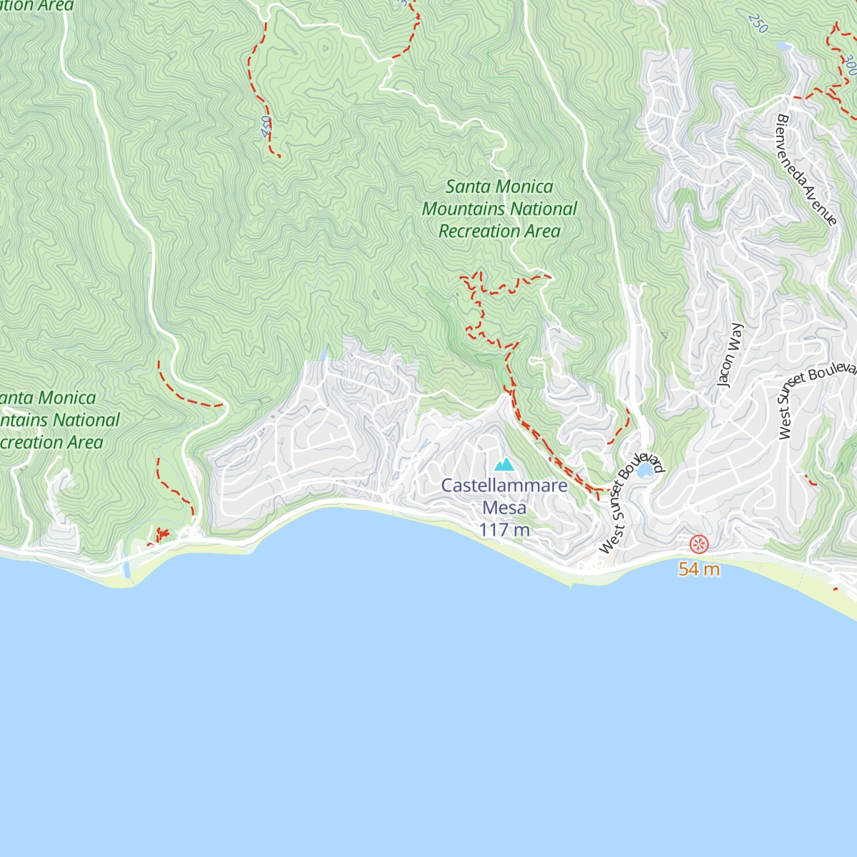 Villa Information Desk map